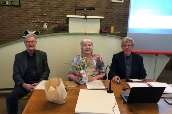 Ledenvergadering van 22 april in Goes